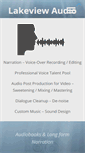 Mobile Screenshot of lakeviewaudio.com